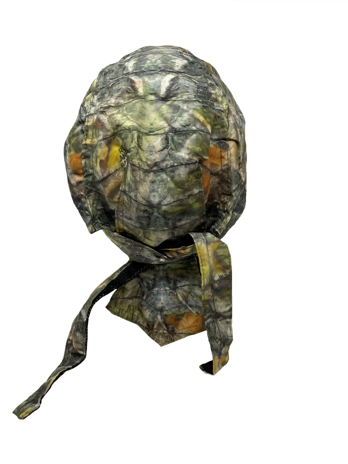 Real Angler Green Camo Camouflage Doo Rag Durag Skull Cap Sweatband Capsmith