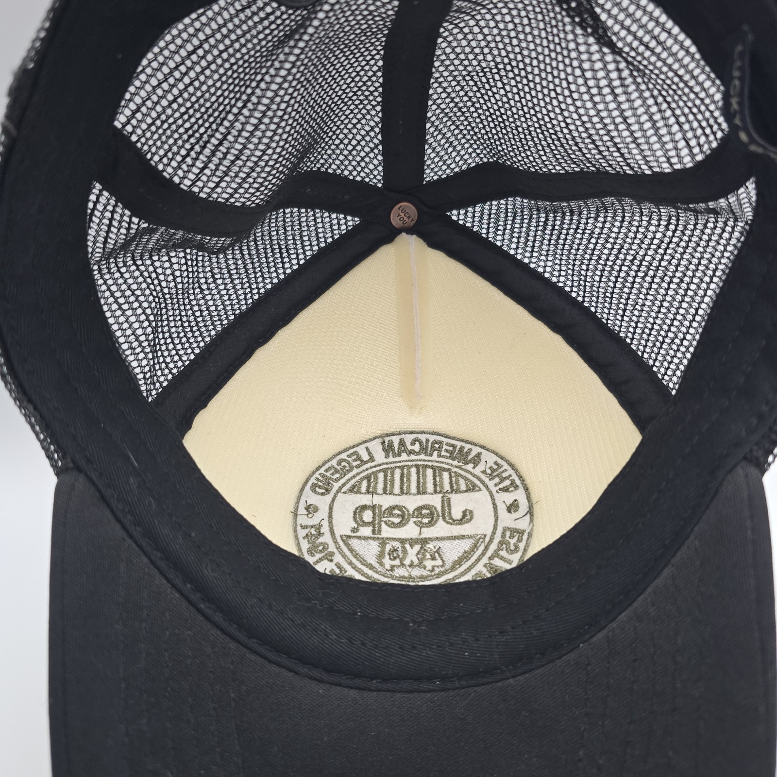 Lucky Brand Jeep 4×4 The American Legged Trucker Adjustable Snapback Hat