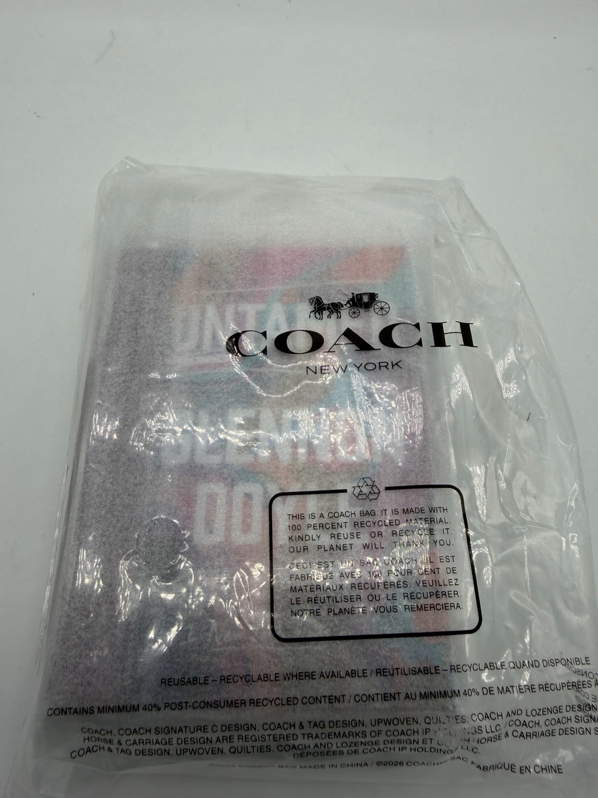 Coach – Untamed Book Bag Charm CFK44 NWT 📖✨ Glennon Doyle NYT #1 Best Seller
