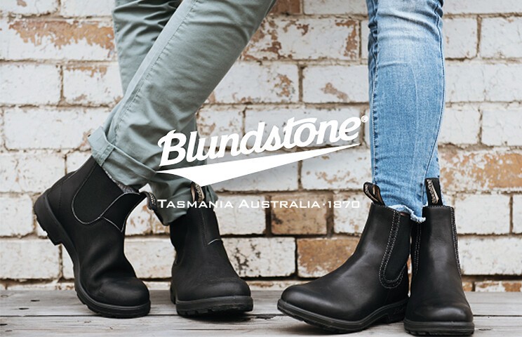 BLUNDSTONE CHELSEA 500 HI LEATHER UNISEX MEN 4=WOMEN 6 SHOES/BOOT STOUT BROWN NU