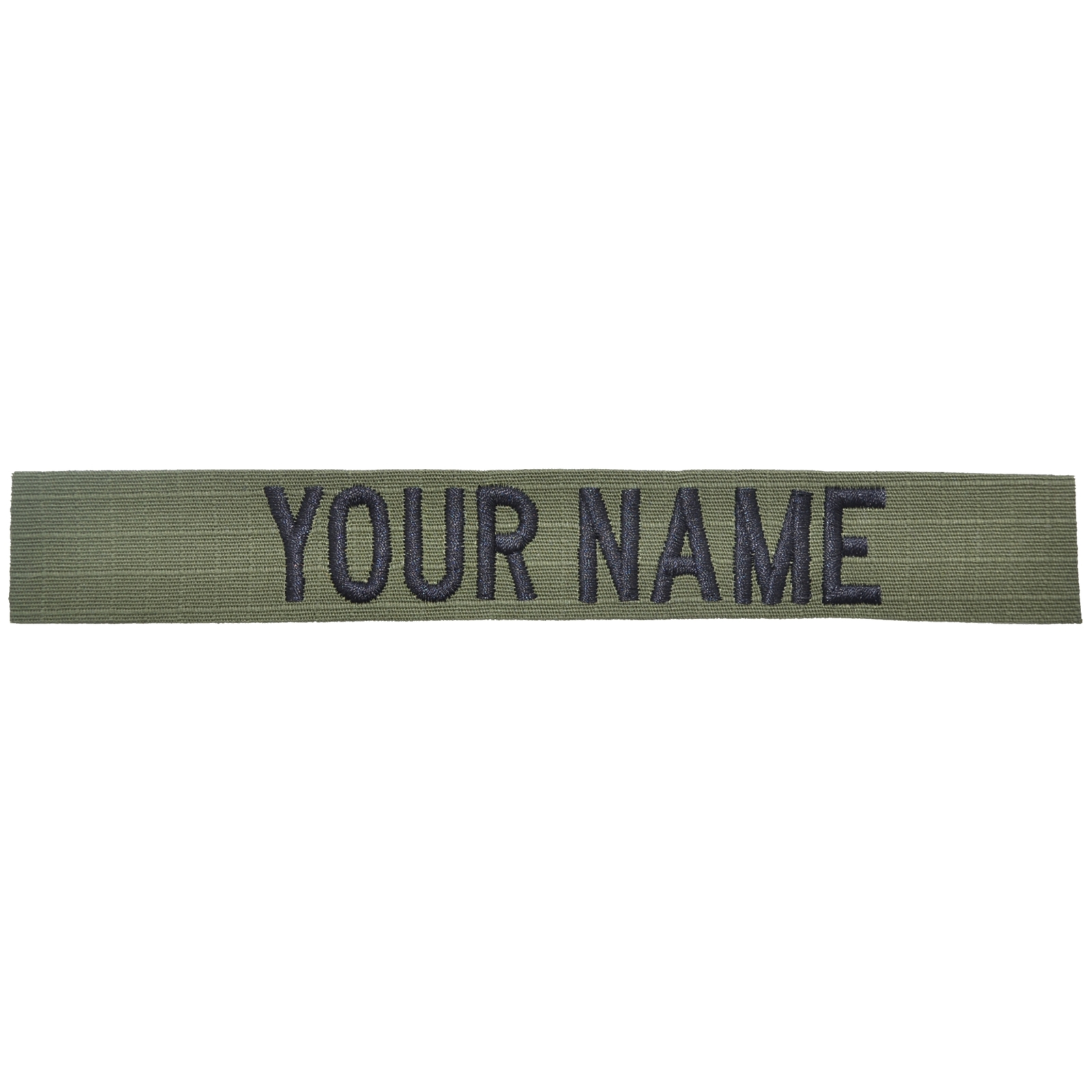 Custom RipStop Name Tape – Olive Drab