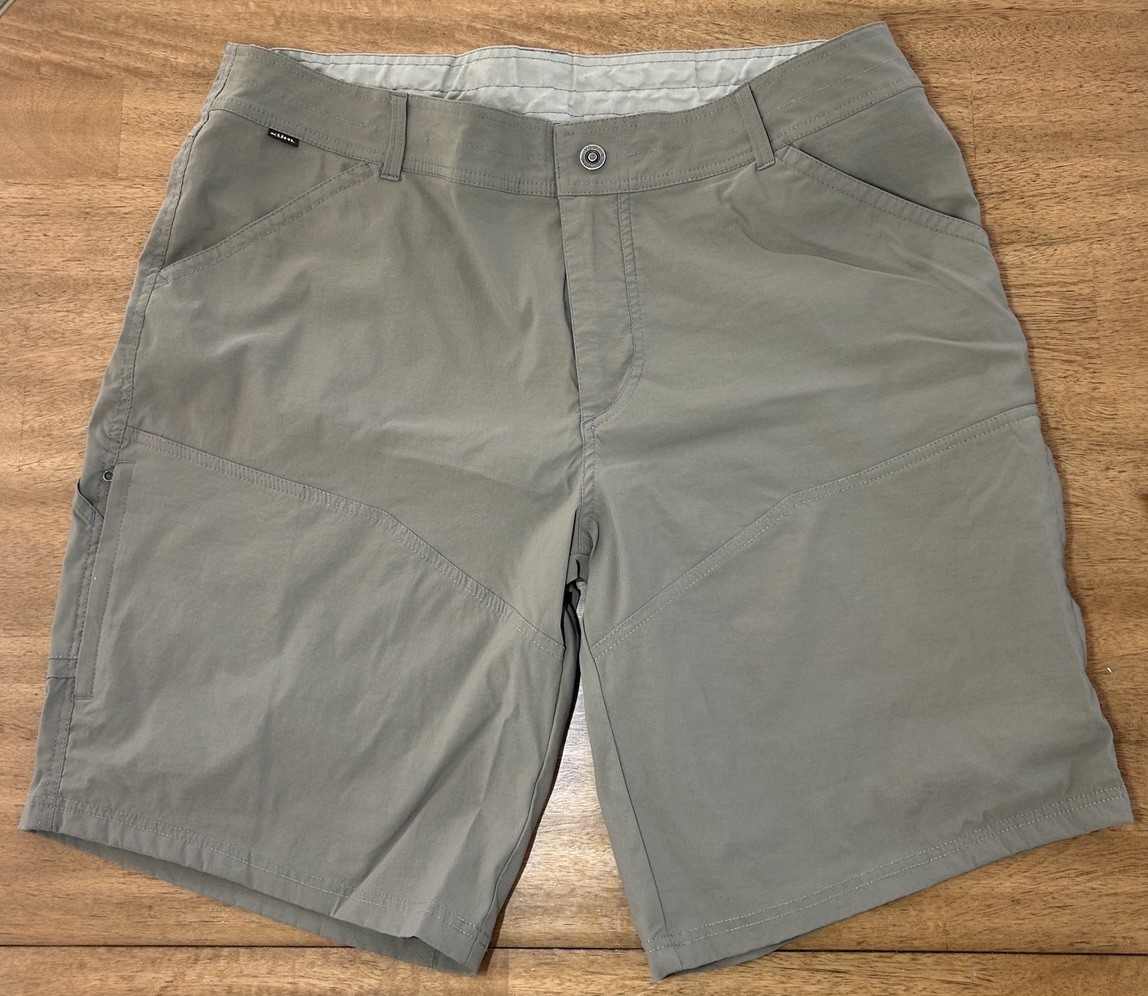 Kuhl Men’s Size 40 Shorts Gray Performance Lightweight Hiking Outdoor Camping