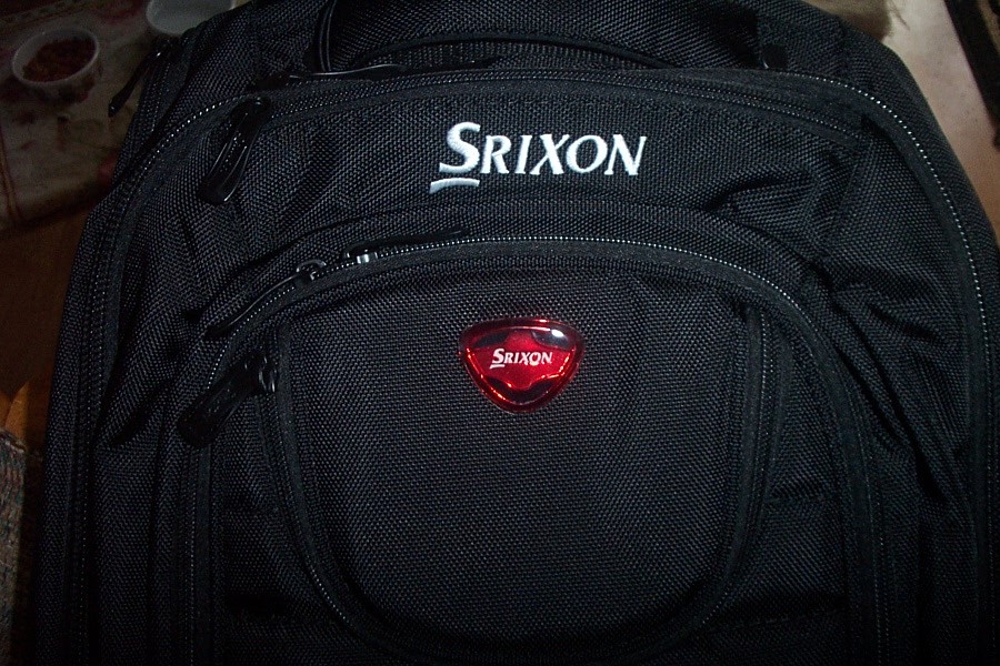 BRAND NEW SRIXON BACKPACK – BLACK – NEW 2017 – BACK PACK The Invitational