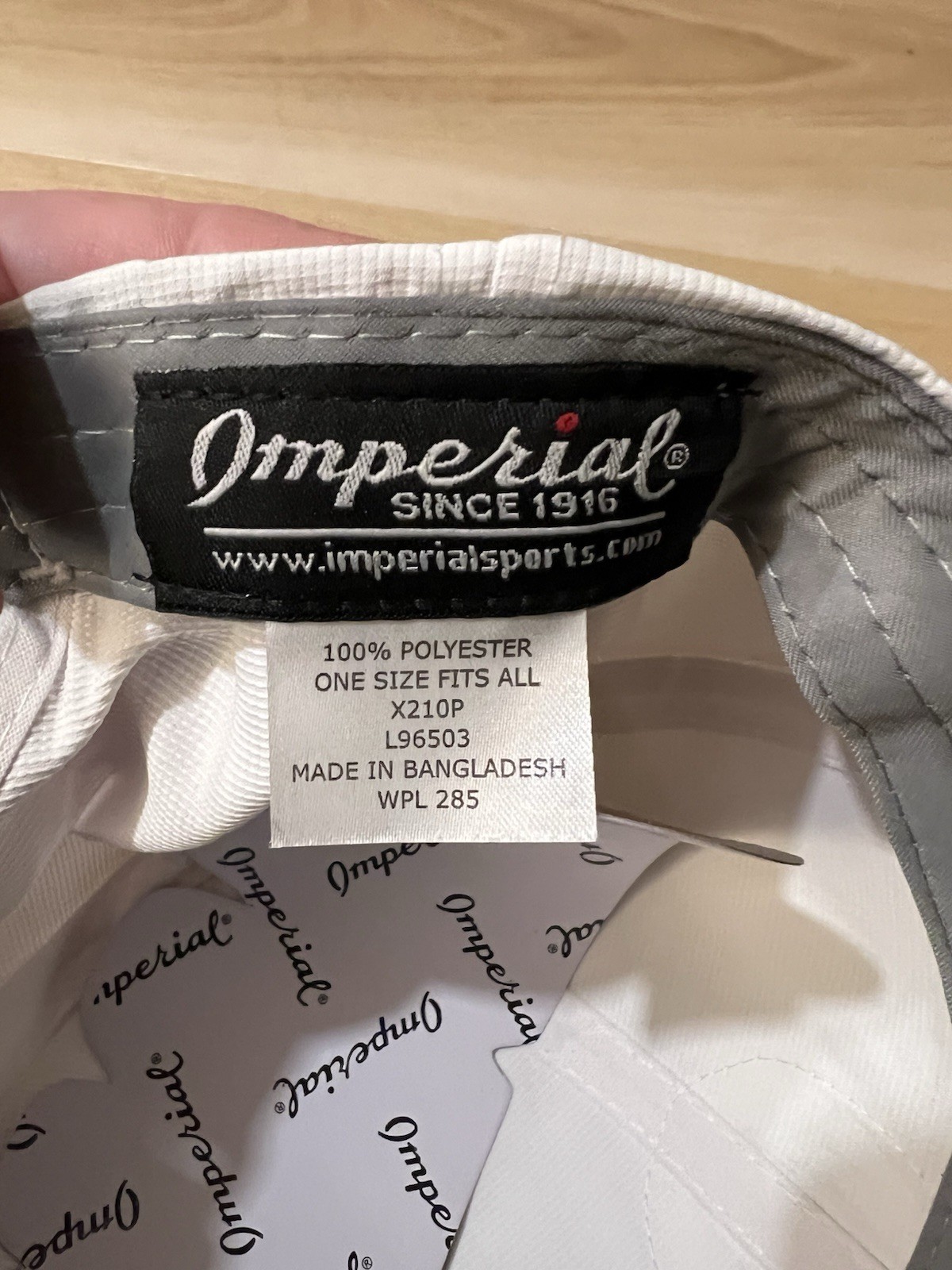 Imperial White 124th US Open Pinehurst Clover True Fit UPF 50+ Golf Hat Womens