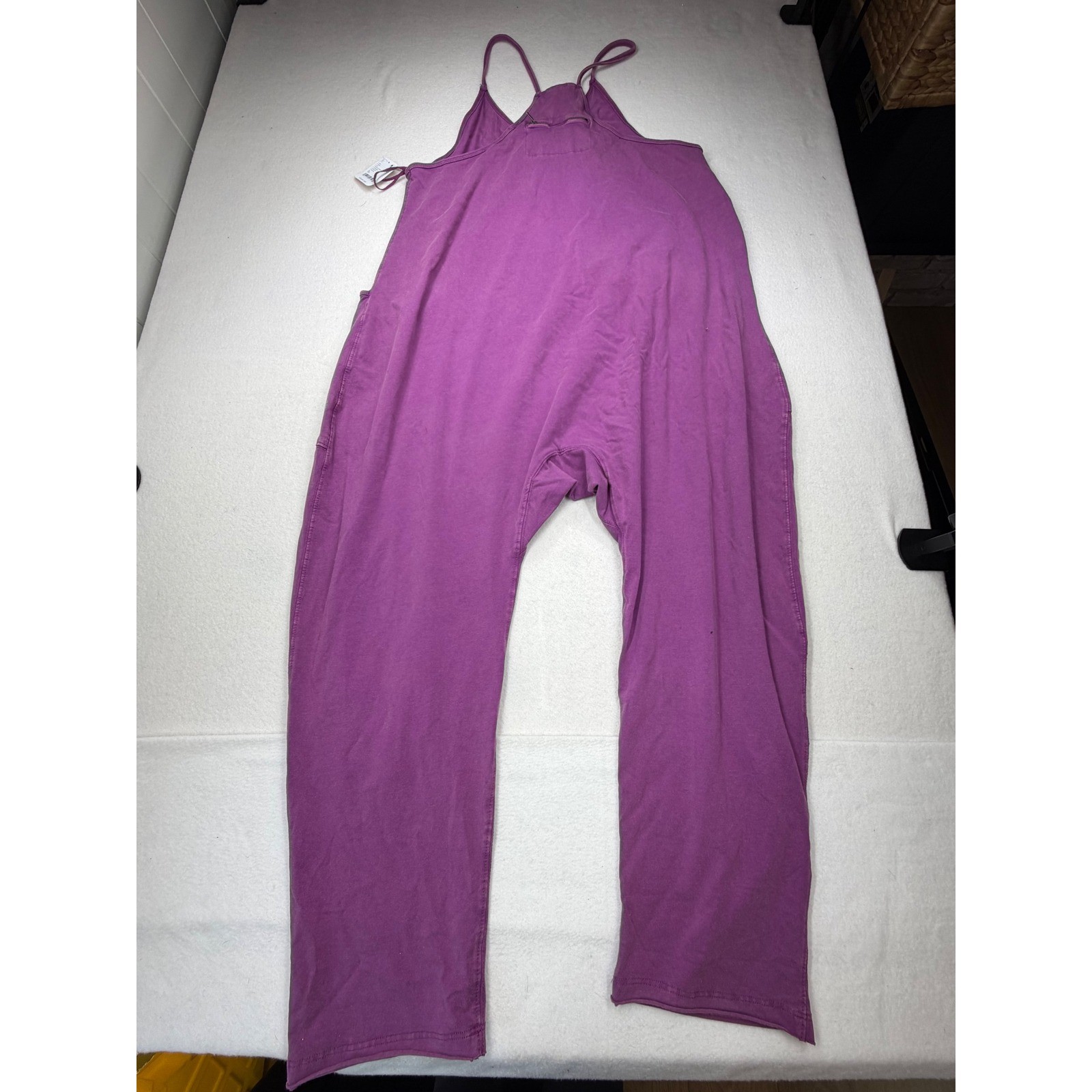 Free People Movement Hot Shot Jumpsuit Deep Mulberry NWT New With Tags Small