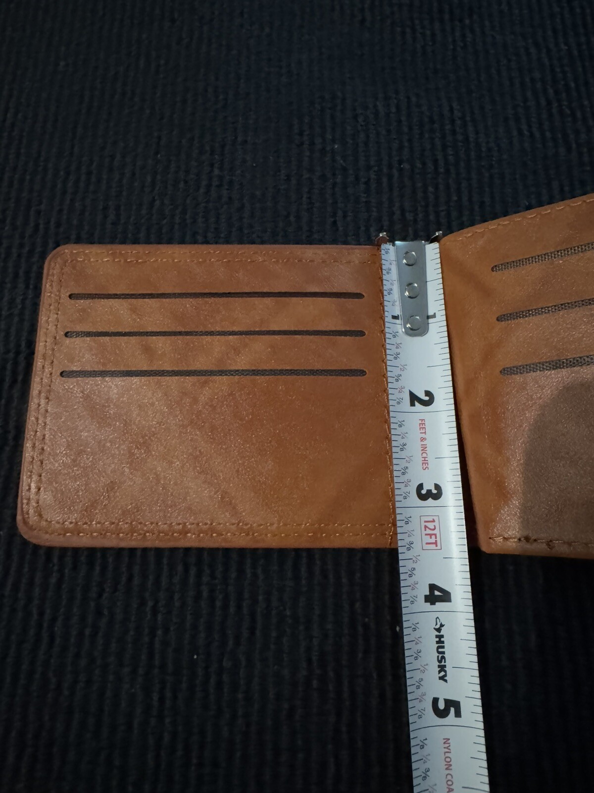 Men US $100 Dollar Bill Novelty Leather Bifold Wallet Card Holder Best Gift