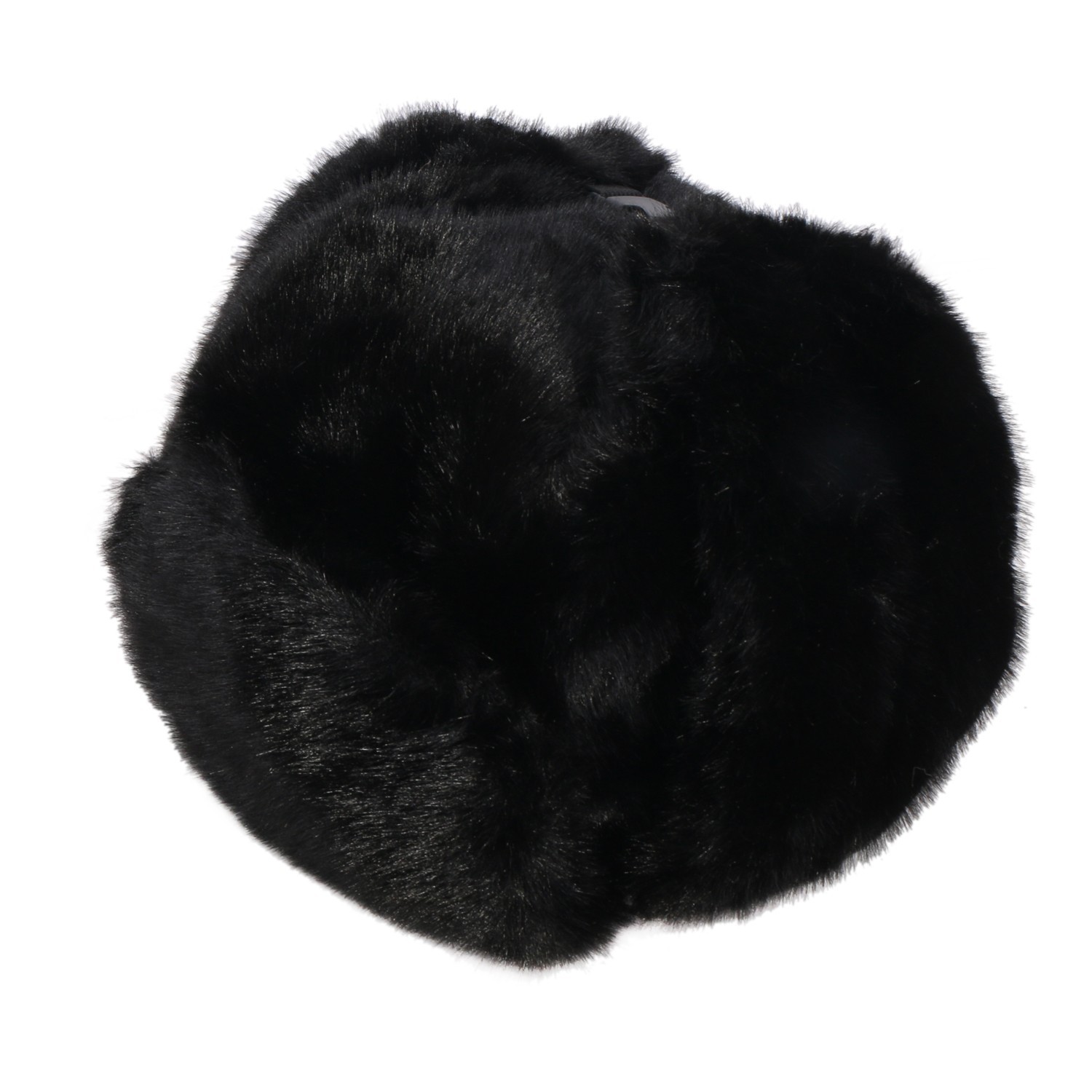 Men Women Winter Fuzzy Fluffy Solid Trapper Hats Windproof Hood Russian Trooper