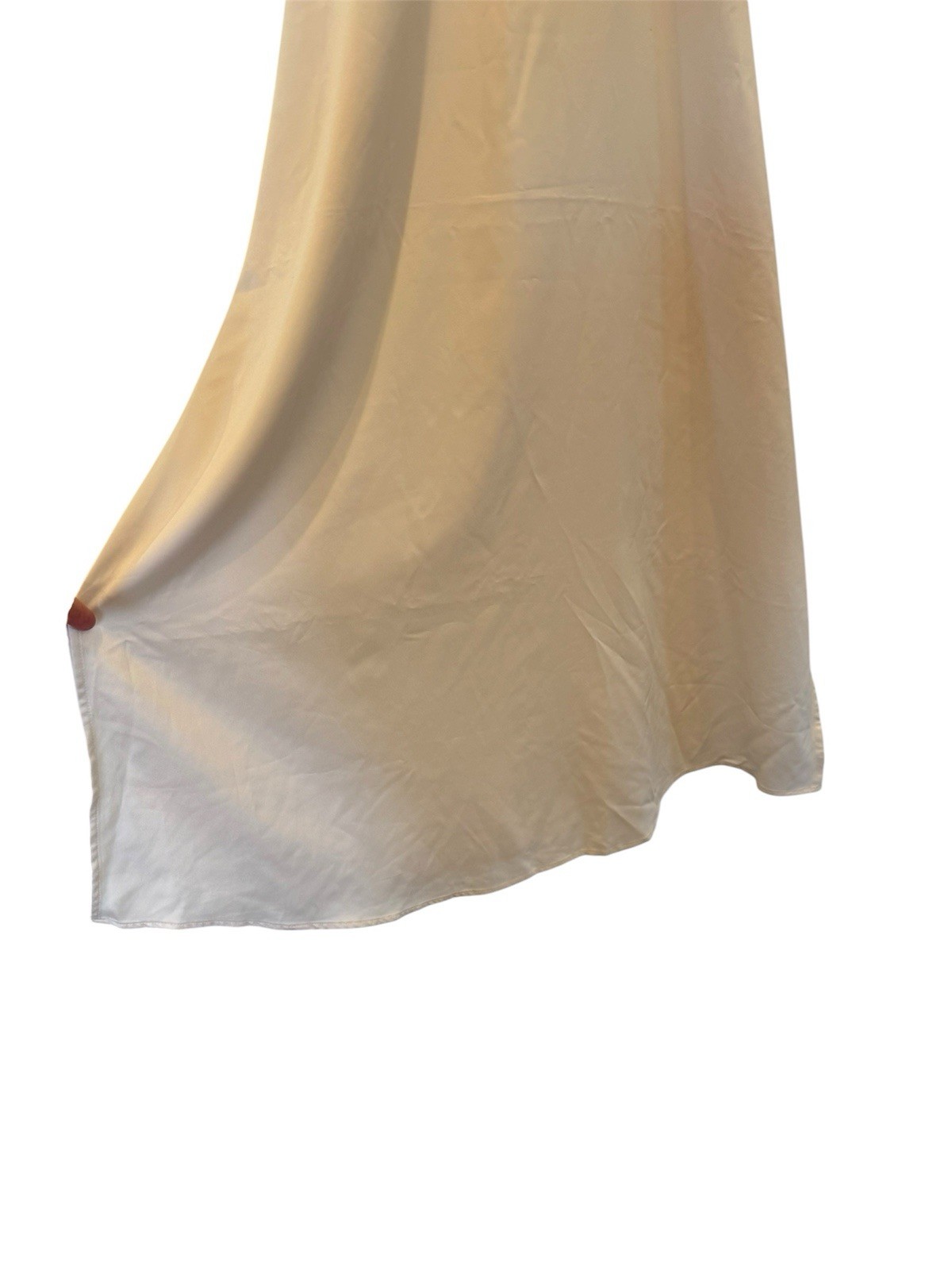 Nordstrom Ivory Sexy Romantic Evening Slip Nightgown Sleep Maxi Dress M