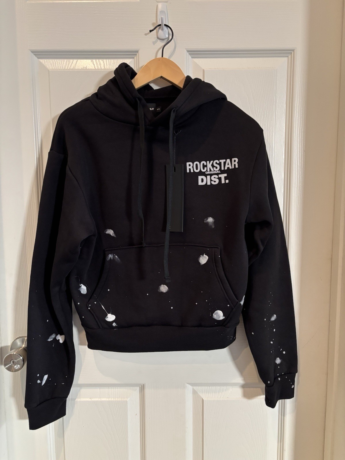 NWT – Rockstar Original Women’s Black/White Splatter Tracksuit Set S