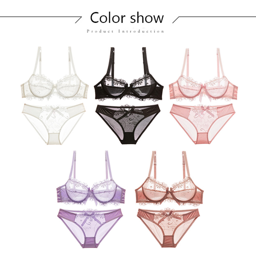 Comfort Ladies Bras Set Lace Sexy Lingerie Underwear Brassiere Lover’s Panties