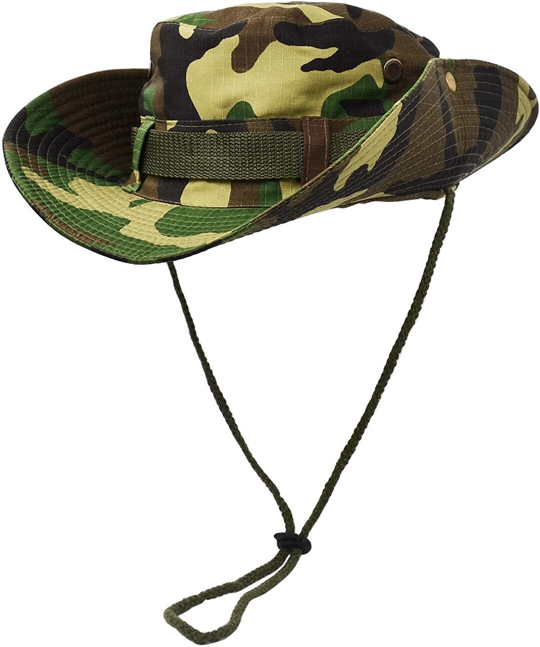 Unisex 100% Cotton Bucket Hat Fishing Camping Safari Boonie Sun Brim Summer Cap