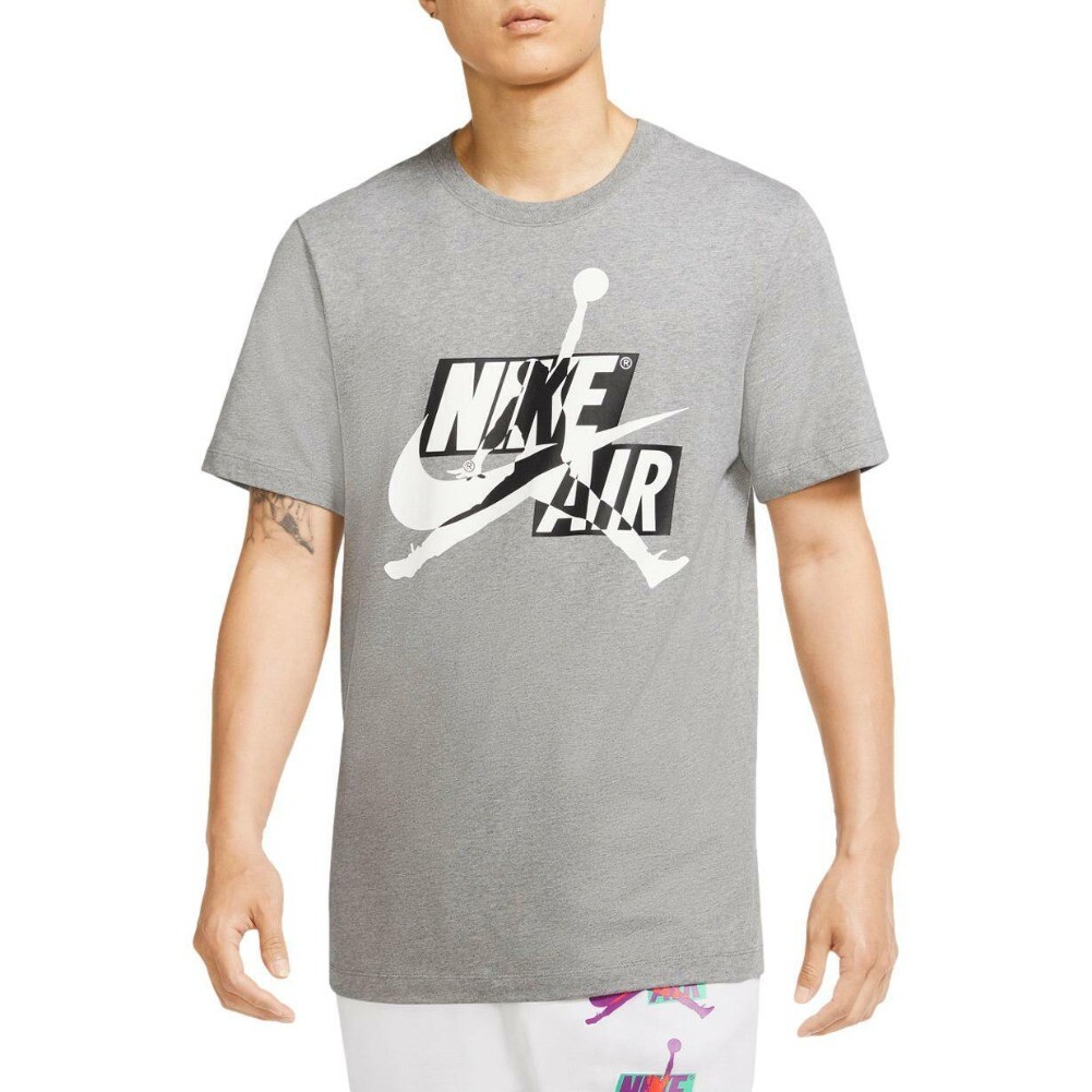 Nike Jordan T-Shirt Jumpman Air HBR Classic Athletic Gym Short Sleeve T-Shirt