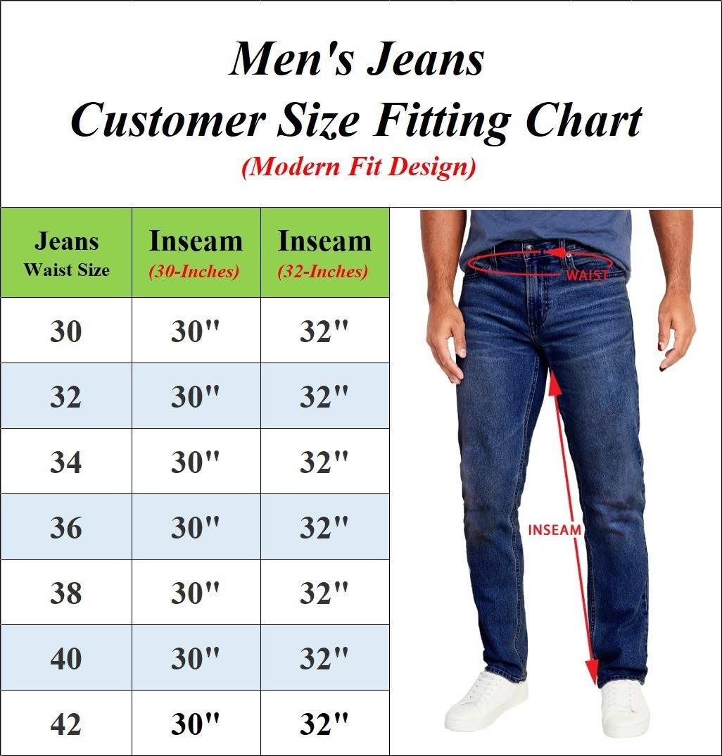 Men’s 2-PACK Stretch Cargo Pocket Jeans (Sizes- 30-42) Stylish & Free Shipping