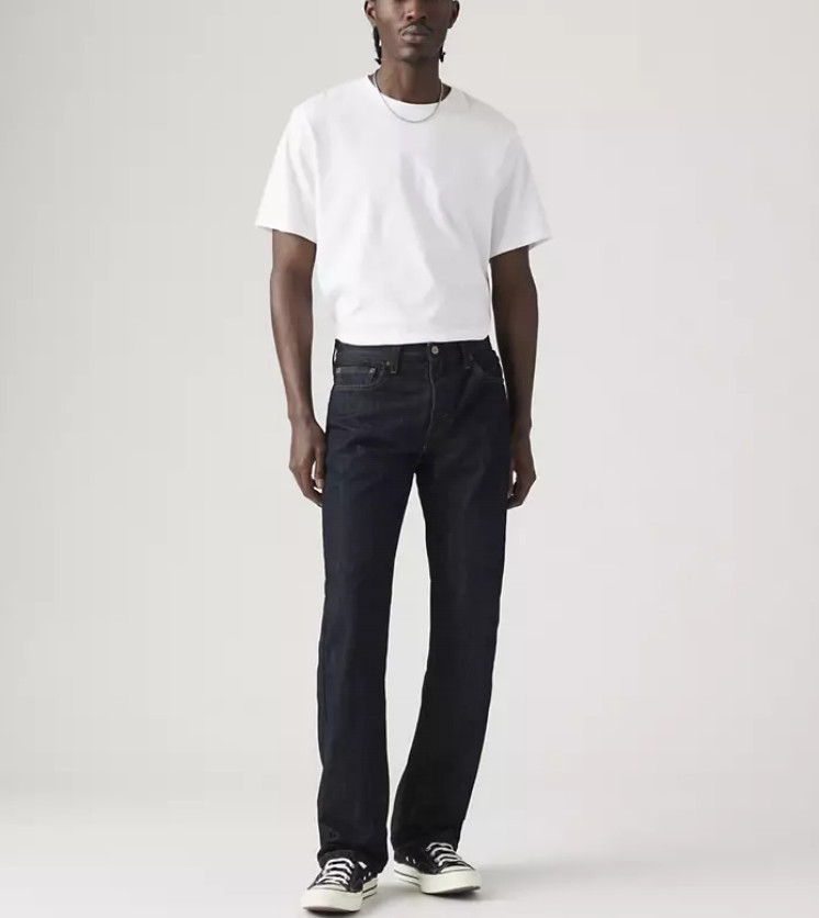NEW Levi’s 527™ Slim Bootcut Men’s Jeans, Tumbled Rigid – Dark Wash – Non Stretc
