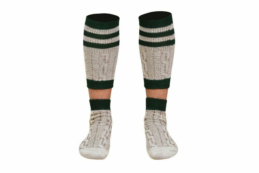 Men New Scottish Irish Highland Long Kilt Hose Socks Green White Black All sizes