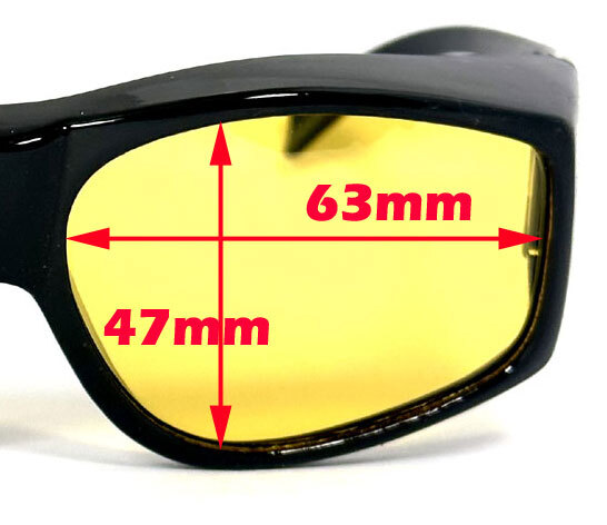 Medium FIT OVER PRESCRIPTION GLASSES POLARIZED SUNGLASSES COVER ALL WRAP AROUND