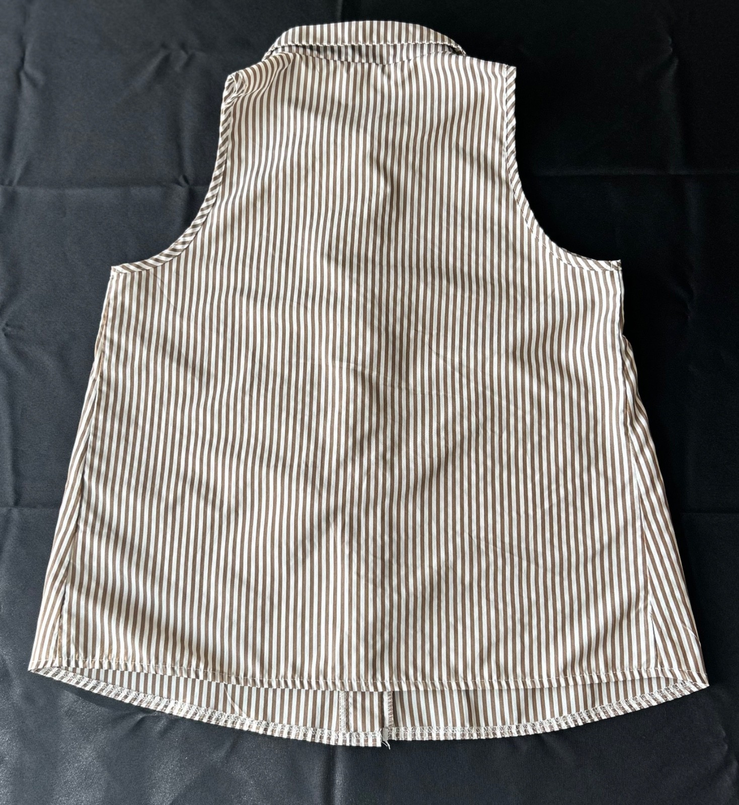 Shein sleeveless top womens medium striped
