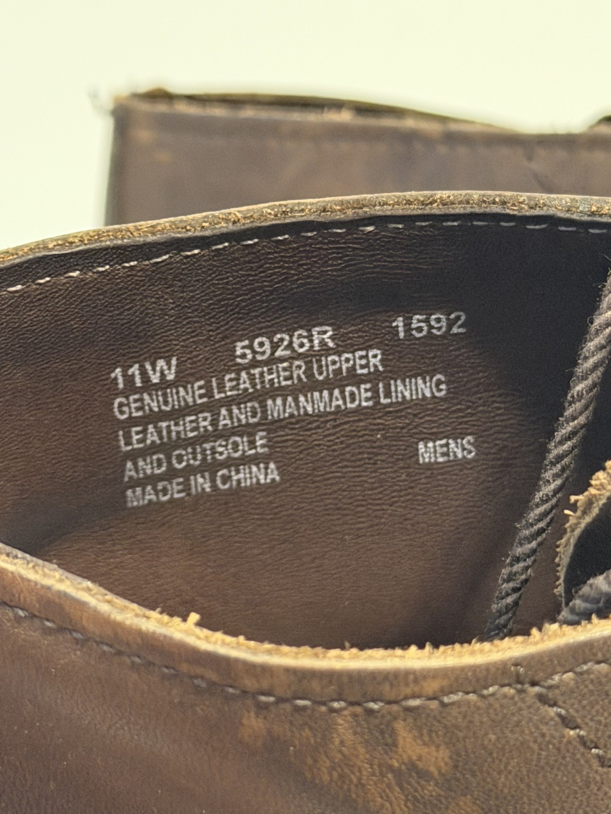 Timberland Men’s Brown Leather Chukka Ankle Boots Size 11W