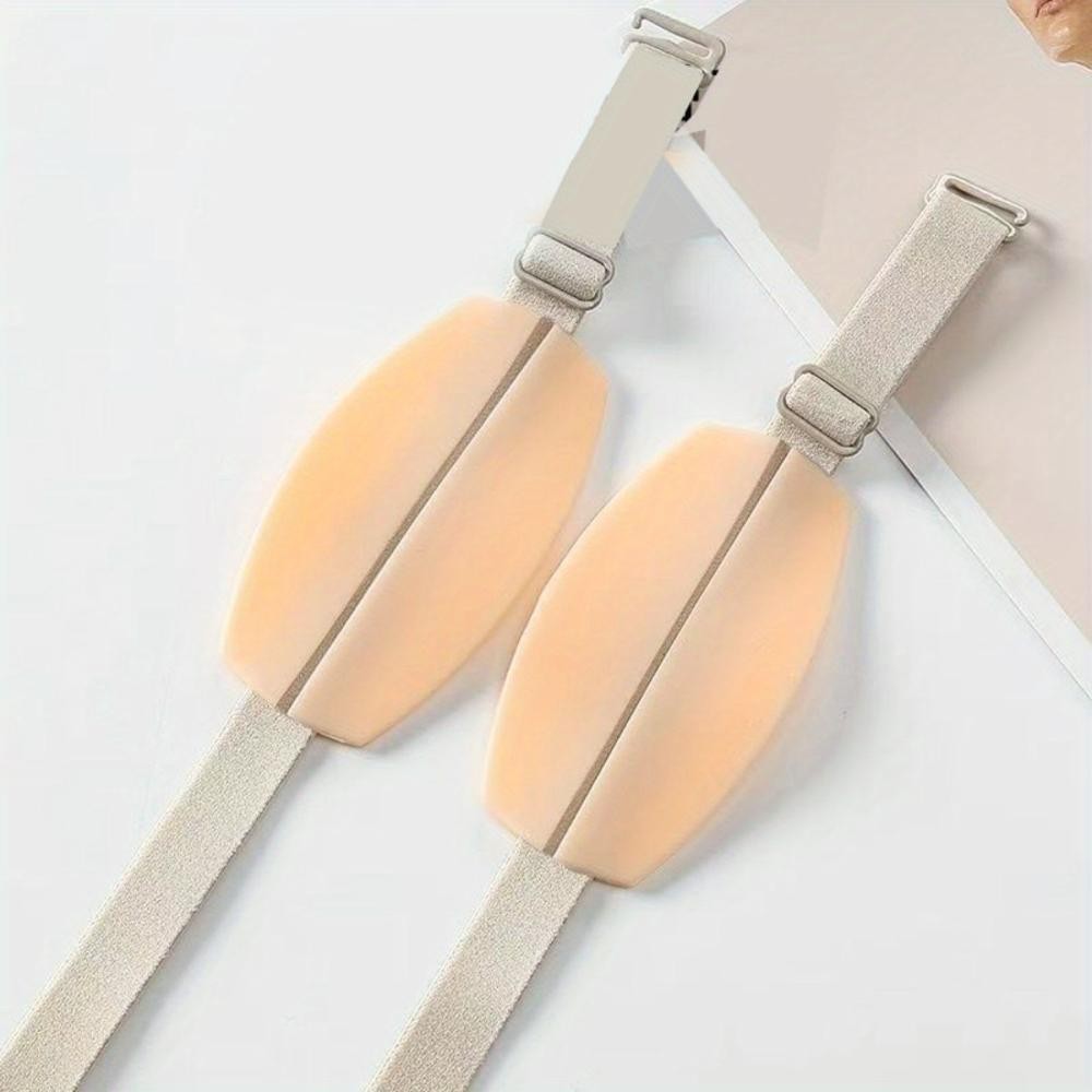 8PCS Silicone Bra Strap Cushions Holder Non-Slip Shoulder Protectors Pads 2025