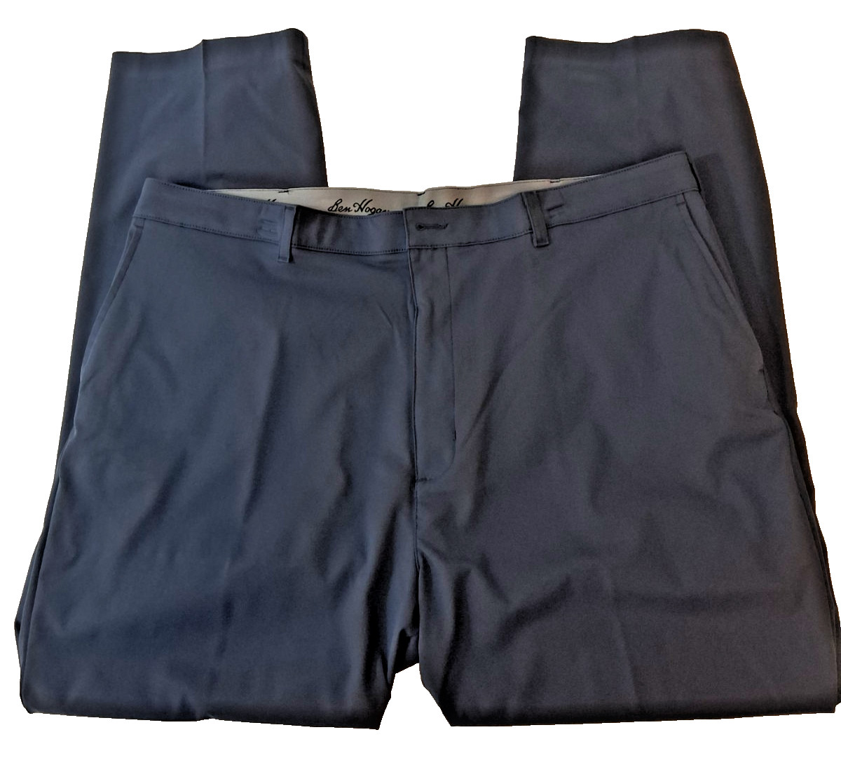 Ben Hogan Mens Performance Pants Stretch Fabric Size 32×32 Navy Blue New