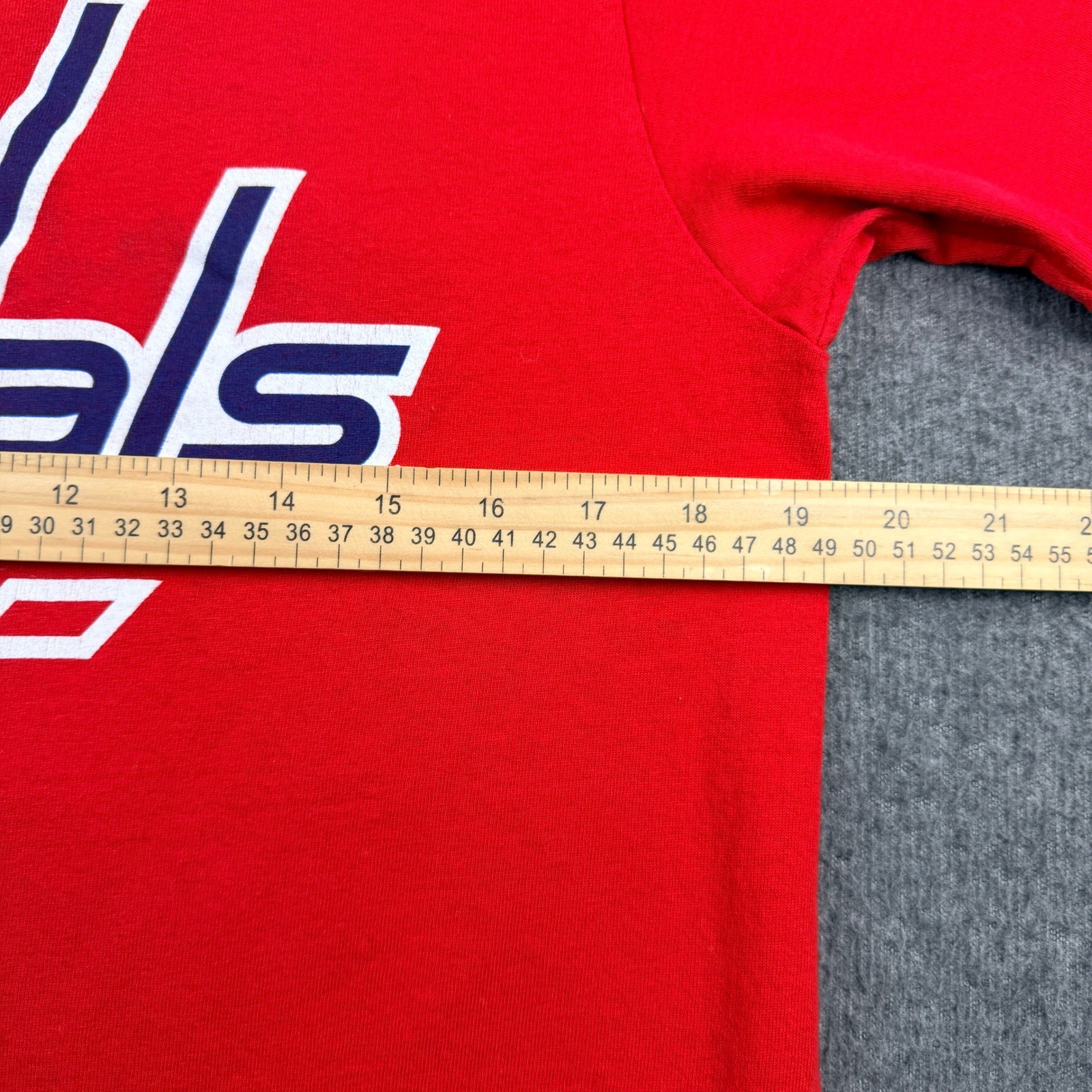 Reebok Washington Capitals Mike Green 52 NHL T-Shirt Men’s Medium Red Hockey Tee