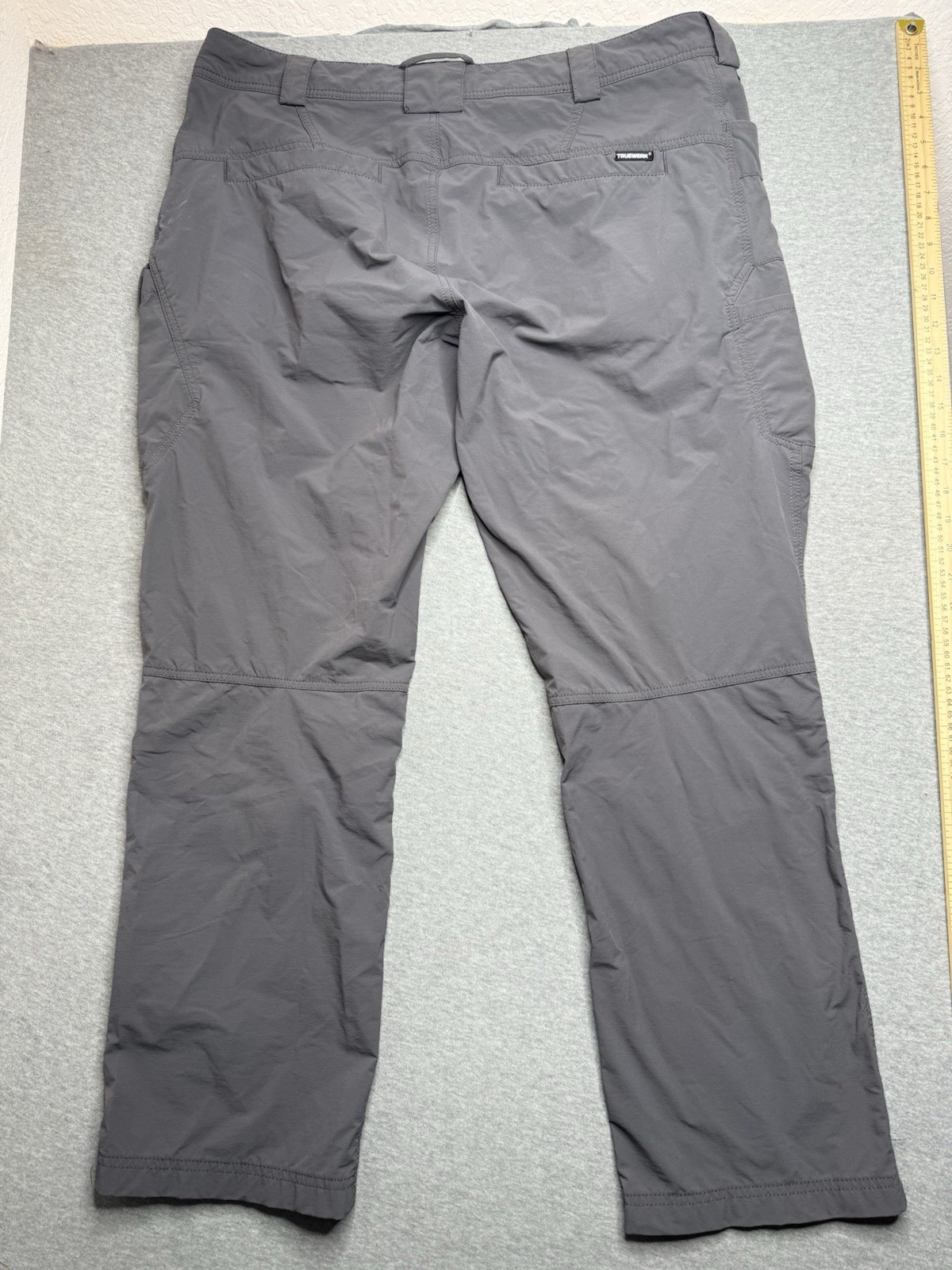 Truewerk T1 Werkpants Mens 38×30 Grey Technical Work Cargo Pants