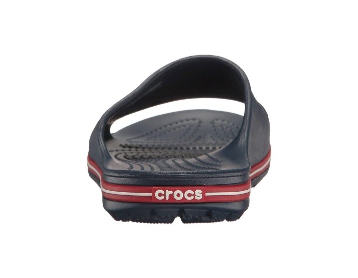 Crocs Men and Women’s Crocband II Slides Navy/Pepper Relaxed Fit