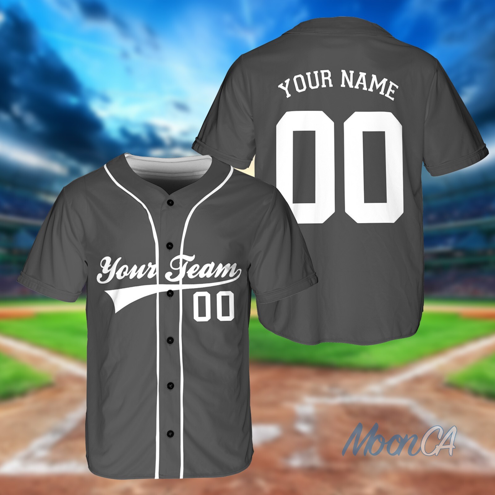 Personalized Custom Stripe Line Color Baseball Jersey For Baseball Fans Custom