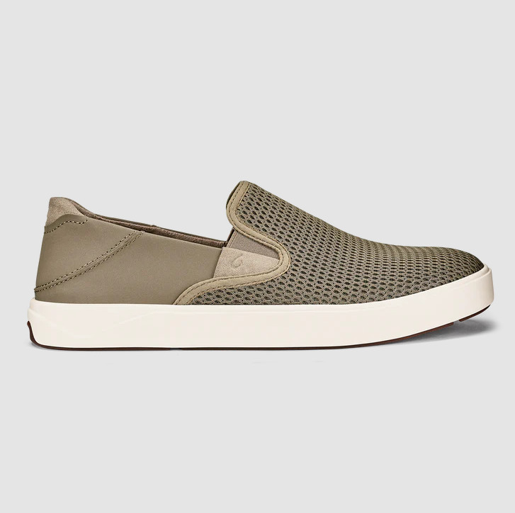 NEW 100% OluKai Lae‘ahi Men’s Breathable Slip On Shoes Clay Casual Mesh Sneakers