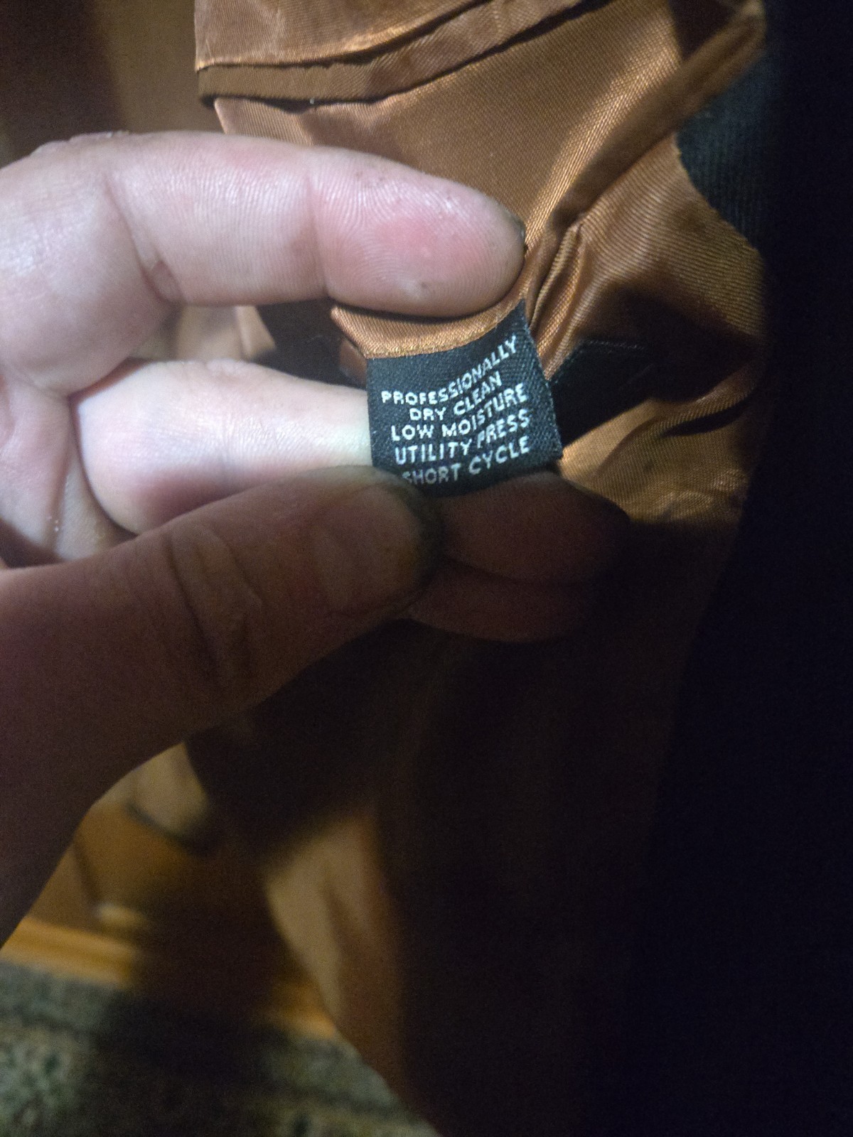 Mens Jos. A Bank Black Jacket