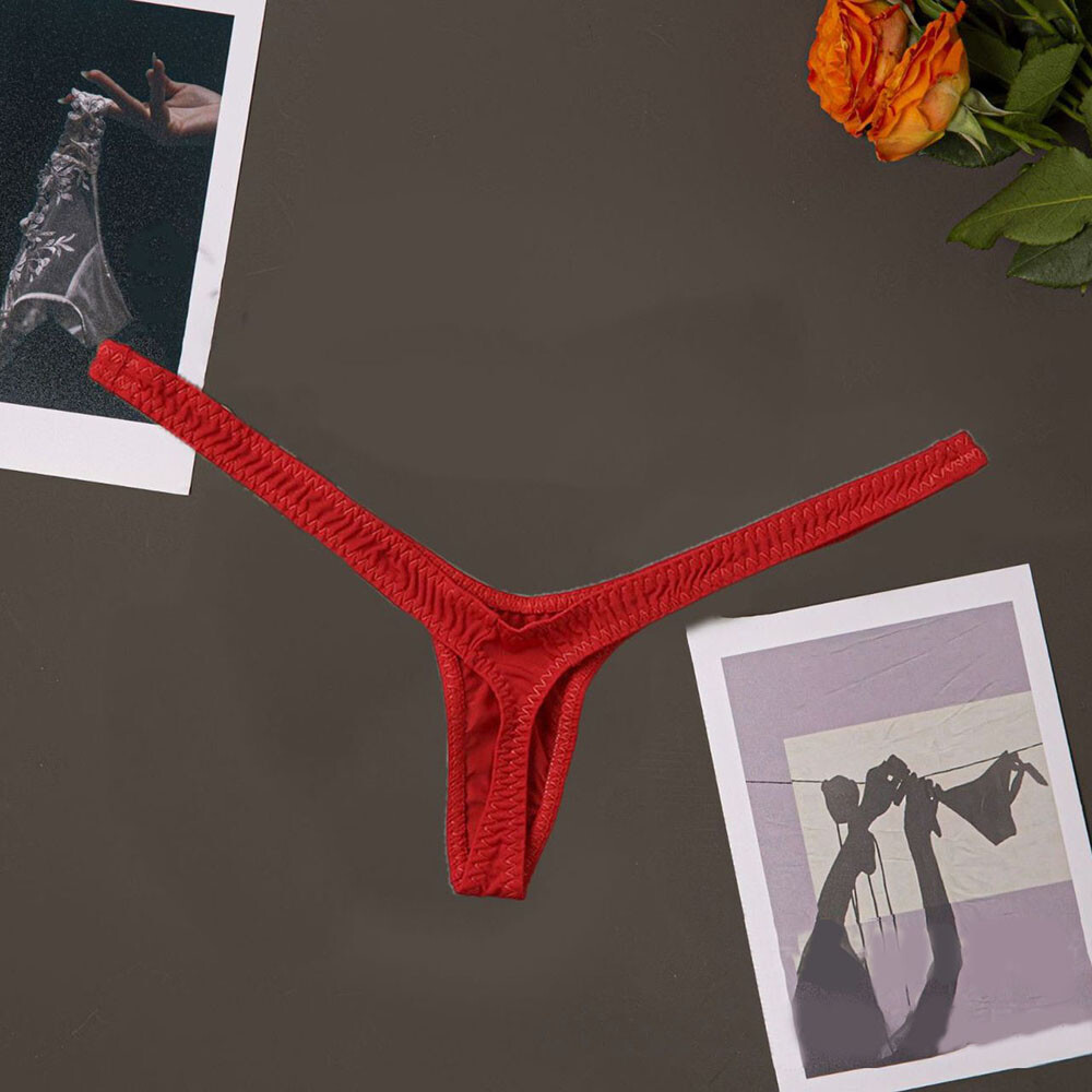 6 Packs Lot Sexy Womens V-String T-back Panties Thongs G-String Lingerie Undies