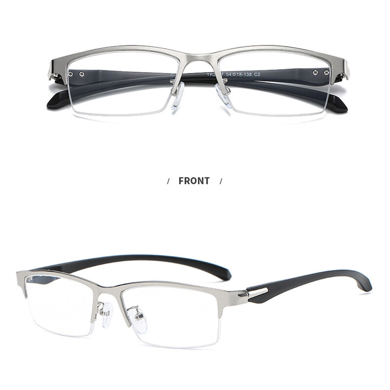5pcs Clip-on Sunglasses Metal Eyeglass Frame Men Magnetic Polarized Glasses