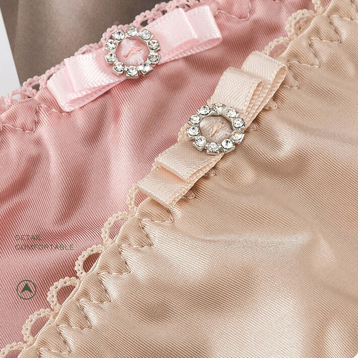1/5 Pack Lot Womens Sexy Satin Panties Briefs Low Waist String Bikinis Lingeries
