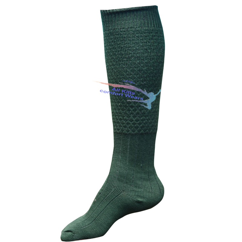 Mens New Bubling Scottish Highland Wear Long 65% Wool Kilt Hose Socks