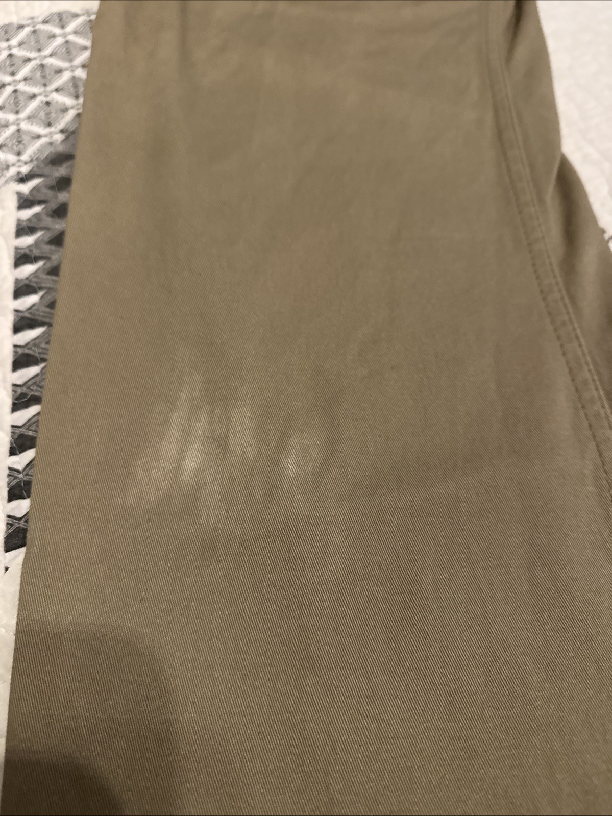 Iron Co Men’s Flex Comfort Waistband Stretch Cargo Shorts, Size 36 Tan