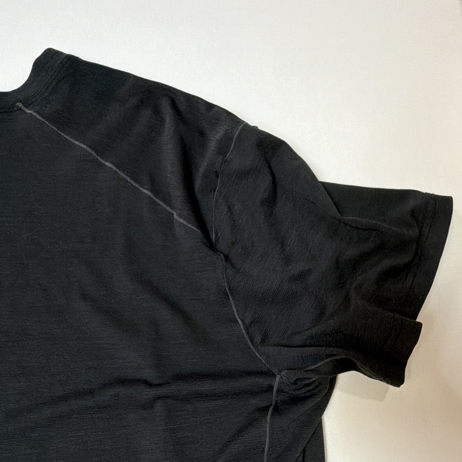 Kuhl Black Men’s Stretch Merino Blend Crew Neck Short Sleeve T-Shirt Size S