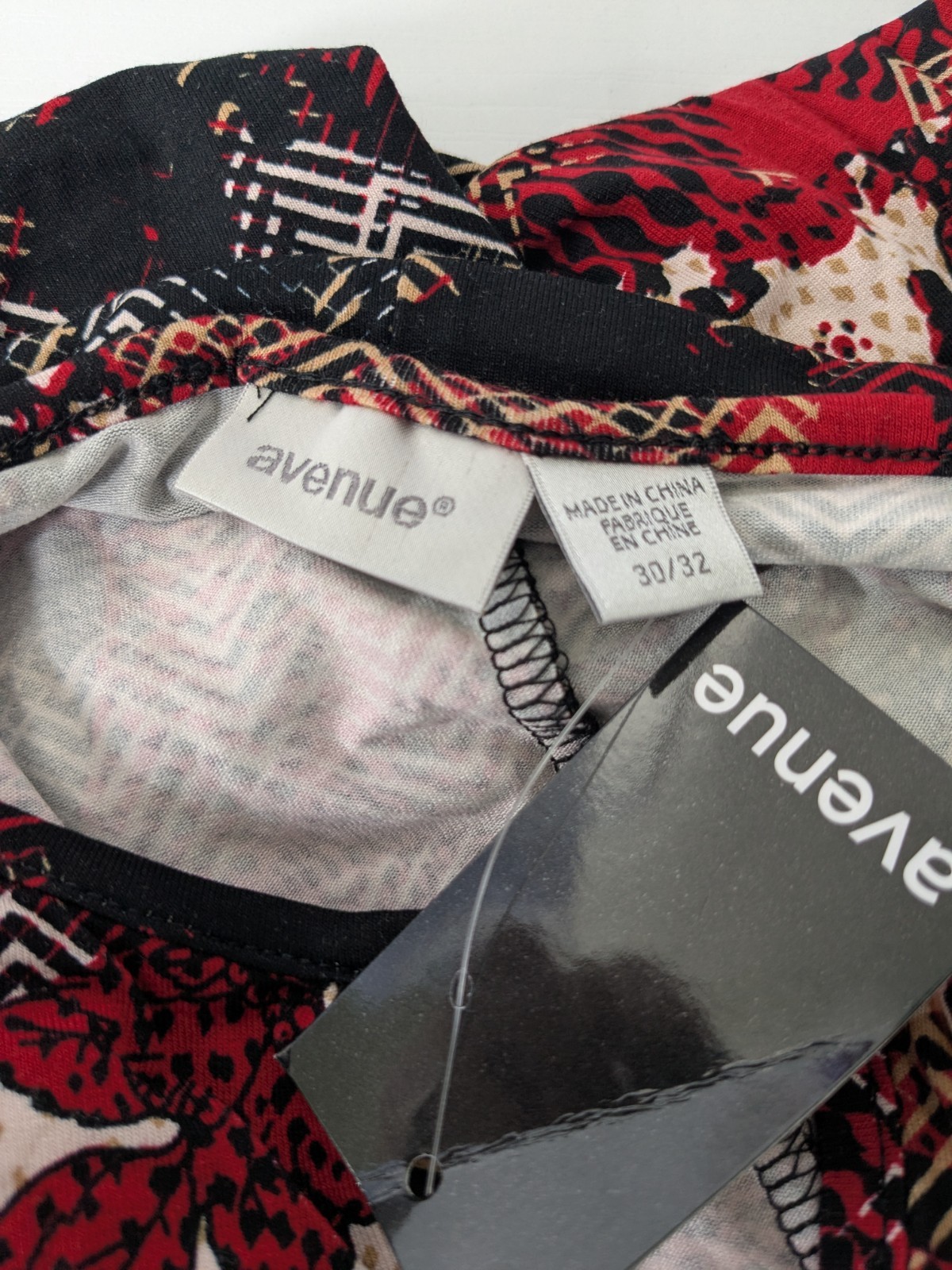 Avenue 30/32 NWT Tunic Hi-Low 3/4 Sleeve Tie-Knot Cuff Long Flowy *New in Bag*