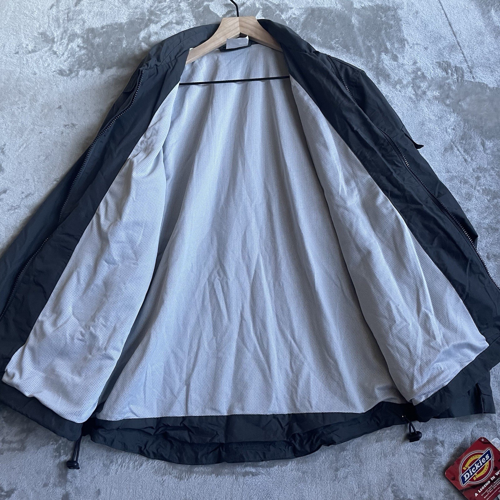 Dickies Utility Jacket, Men’s Water Resistant 3M Scotchlite Reflective Jacket/M