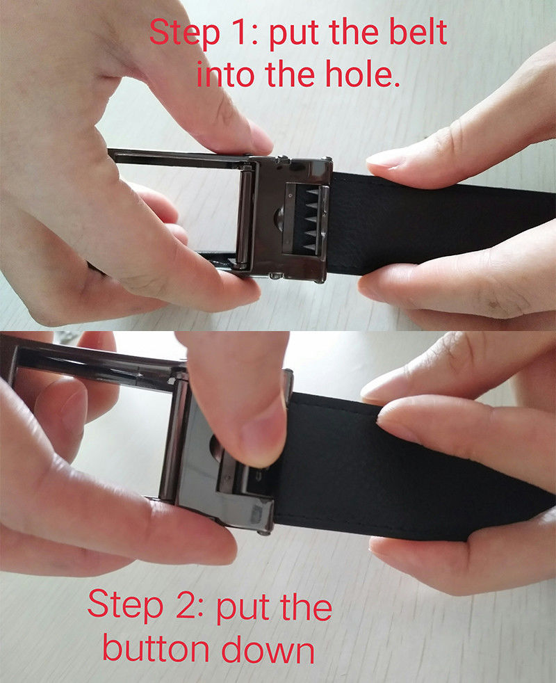 Cosy Installation Belt for Men Automatic Lock Belt 28″-48″ Gift As Seen on TV US