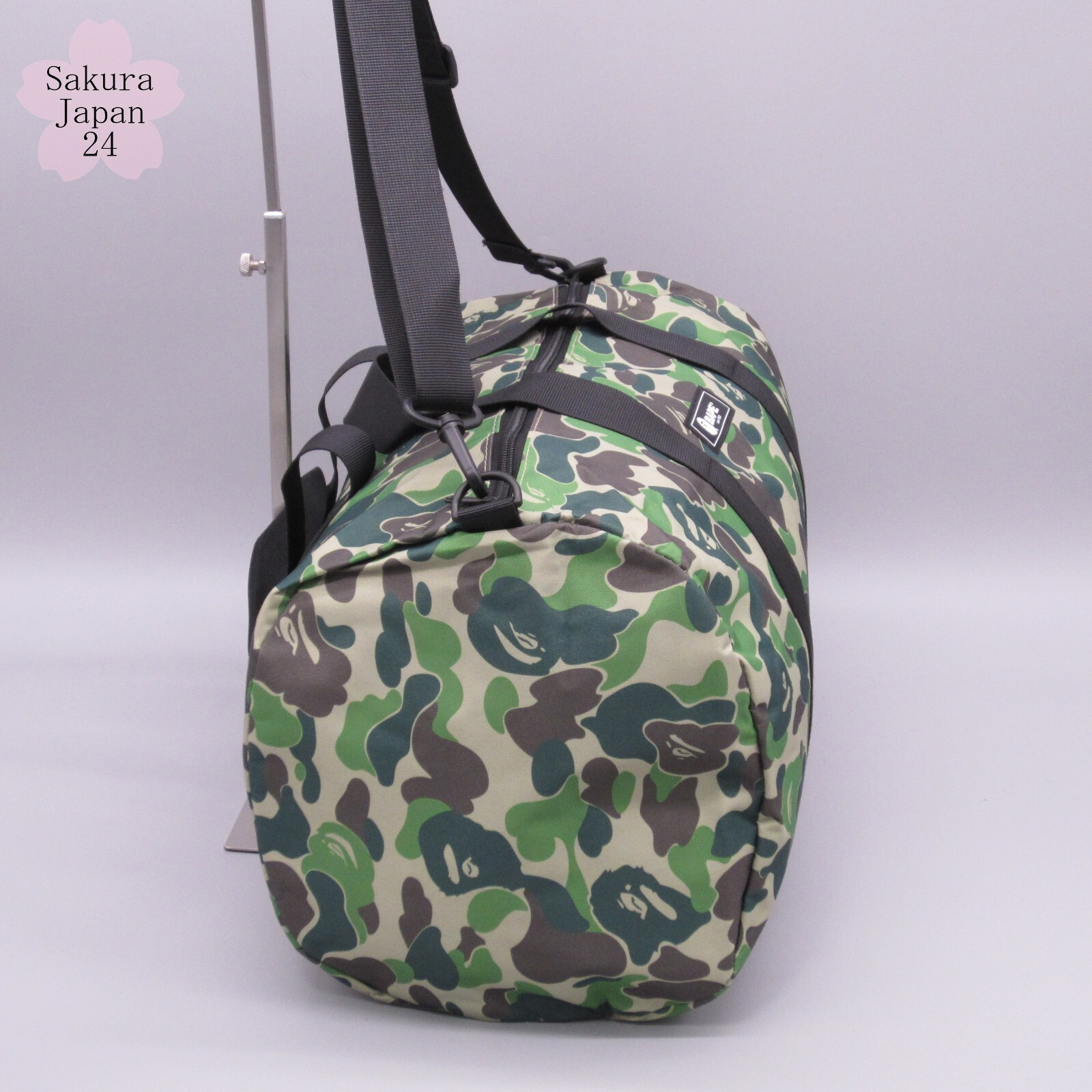 BAPE A Bathing Ape Duffle Bag Hand Bag Camo Green 2020 Spring Magazine Free Gift