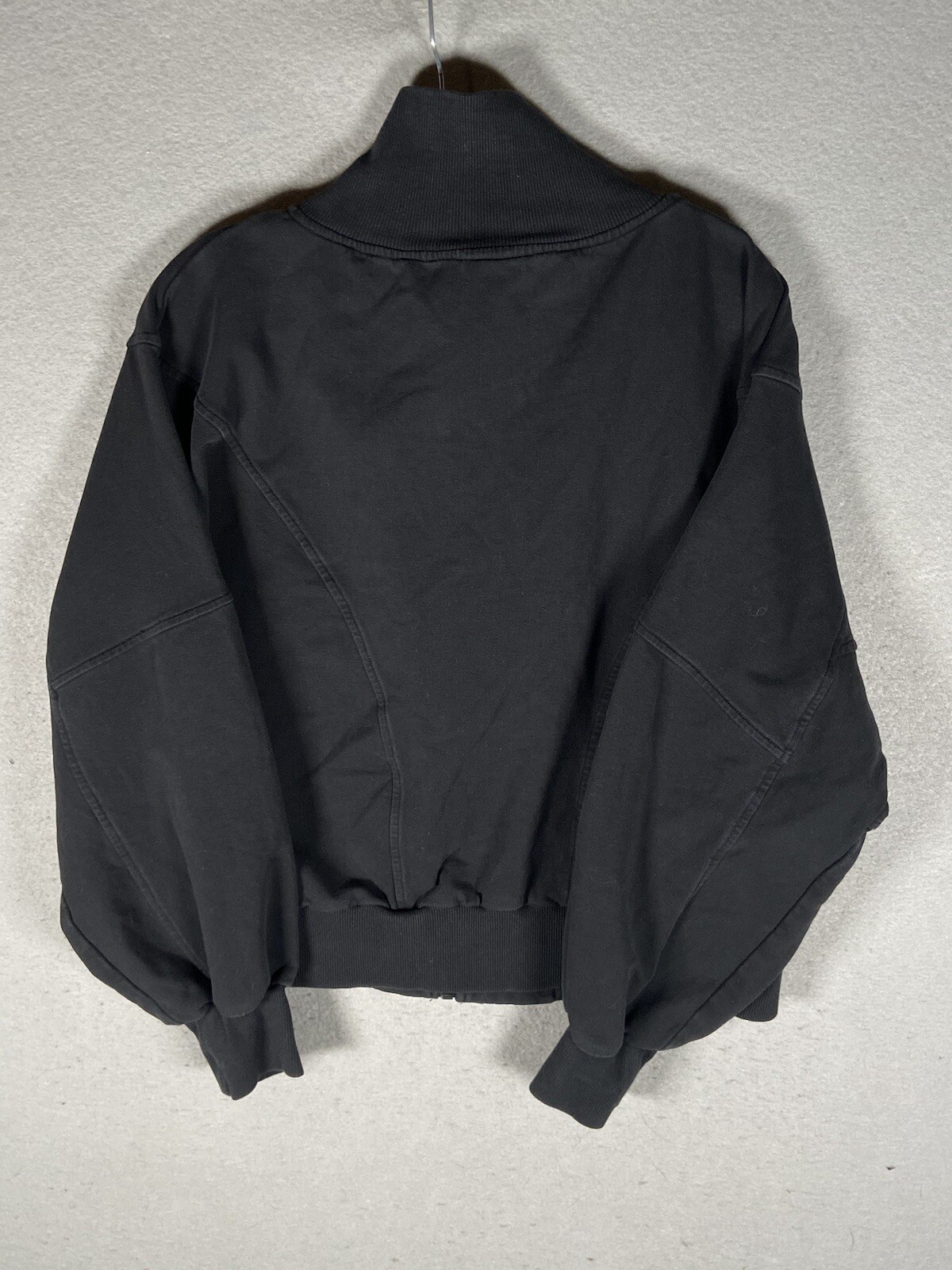 Varley Black Cortland Jacket Classic Sweat Athleisure Athletic Size M Womens