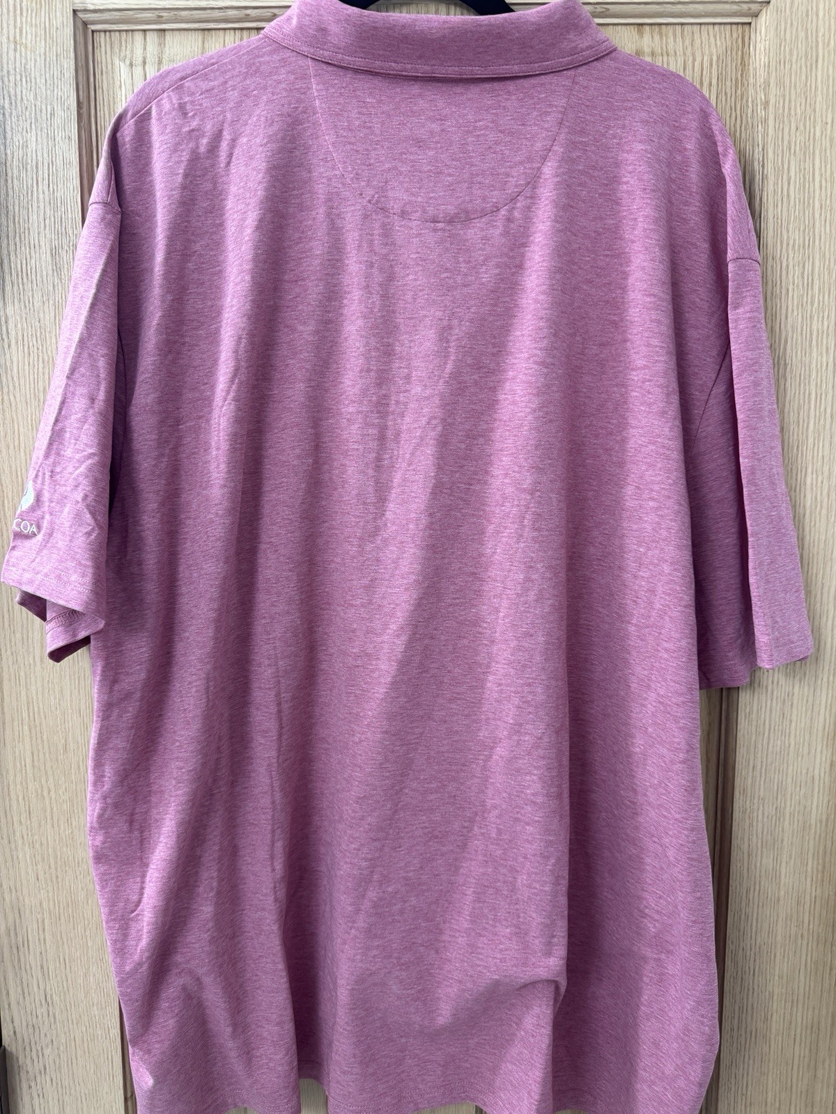 Johnnie-O Hangin’Out Heather Original Cajun Polo Shirt 4XL Tall Golf Logo