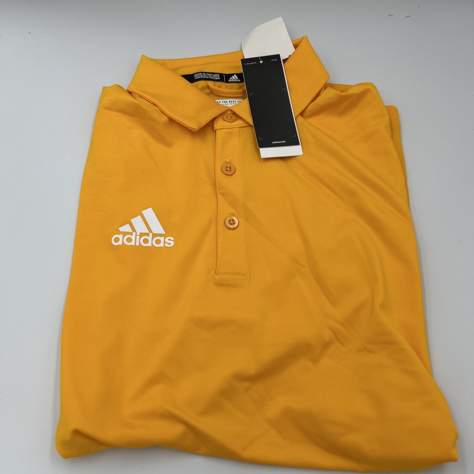Adidas Primegreen Coord Polo GM2635 Gold Men’s Size XL NWT