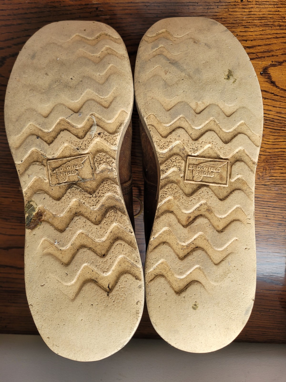 Red Wing Moc Toe size 9