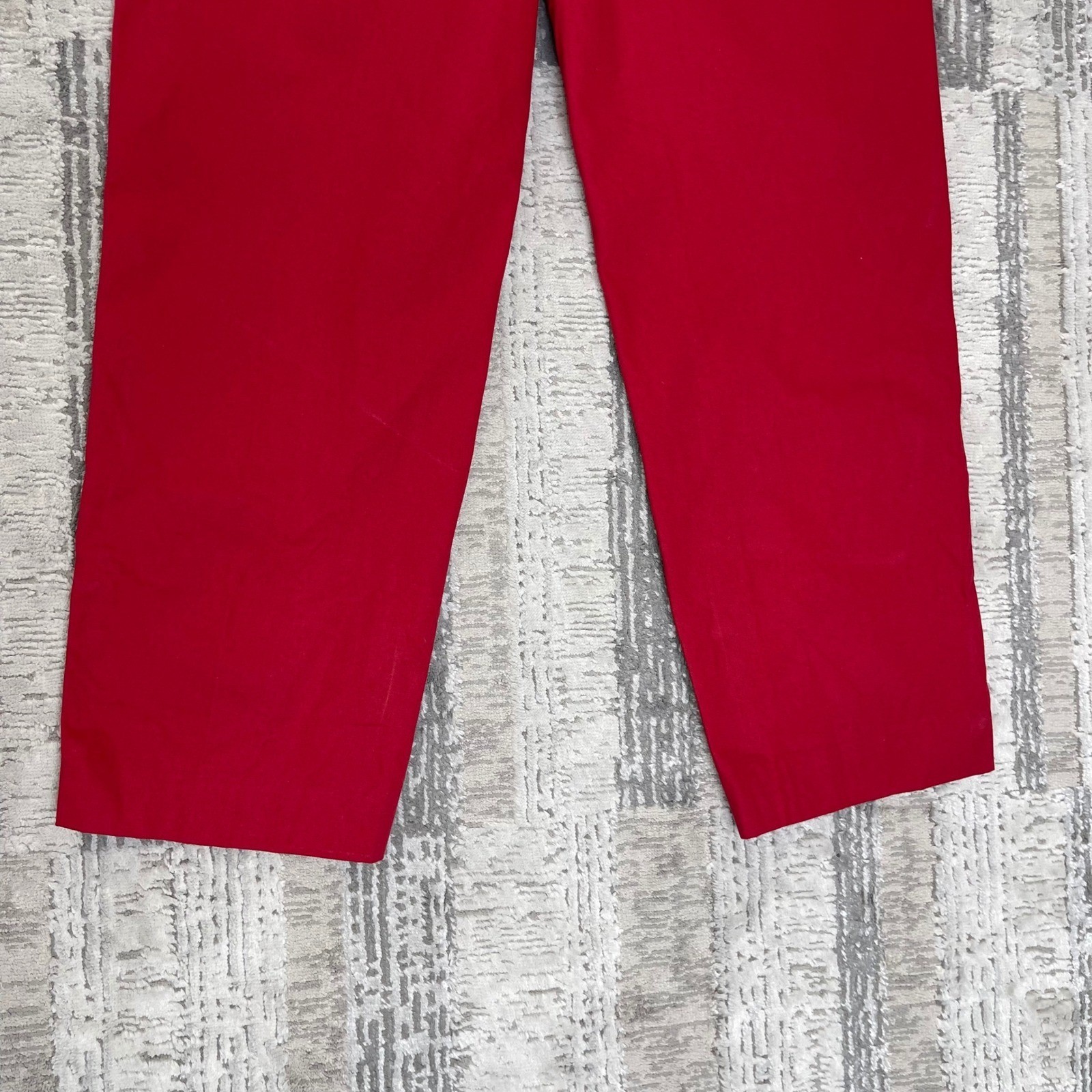 Vintage 80s MONDI West Germany Red High Waisted Pleated Trousers Womens 38 25×25