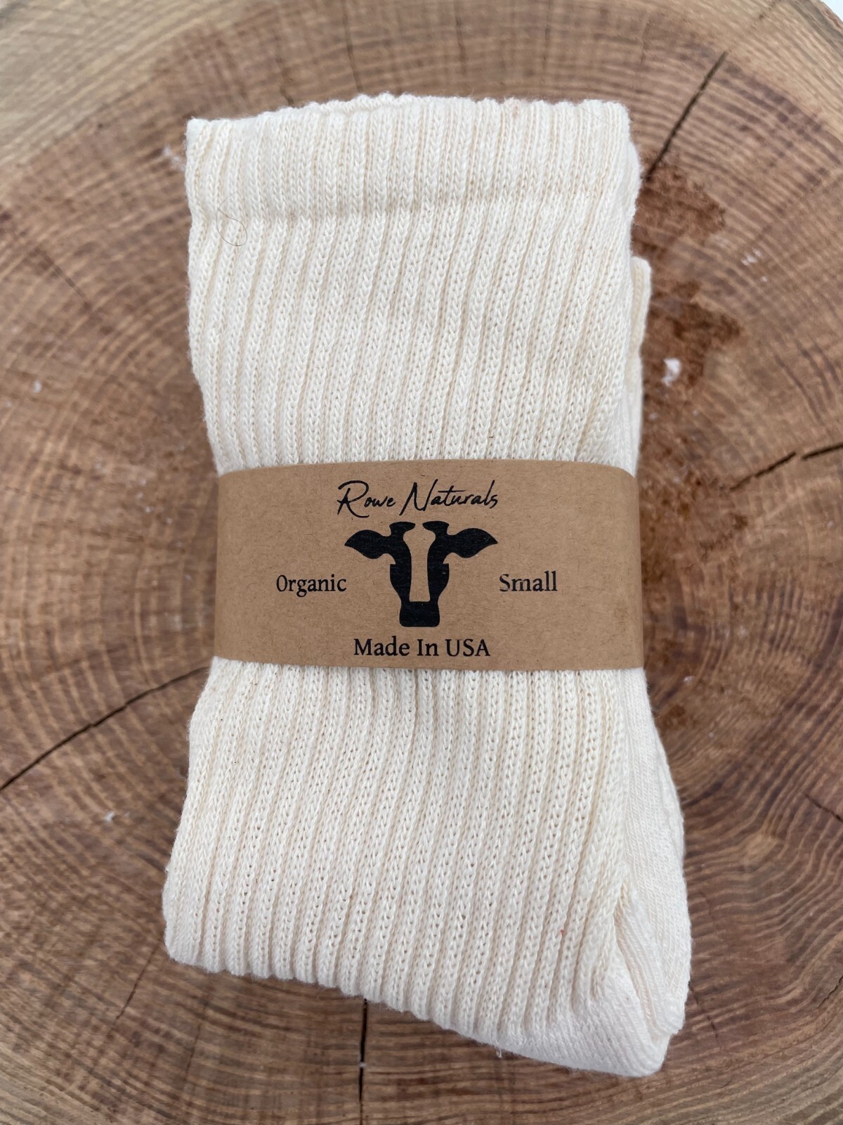 Organic Cotton Crew Socks – 3 Pack