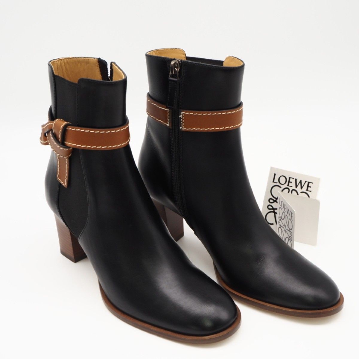 Loewe Women Shoes Returns Accepted Within 3 Days Gate Leather Side Gore Boots 8L
