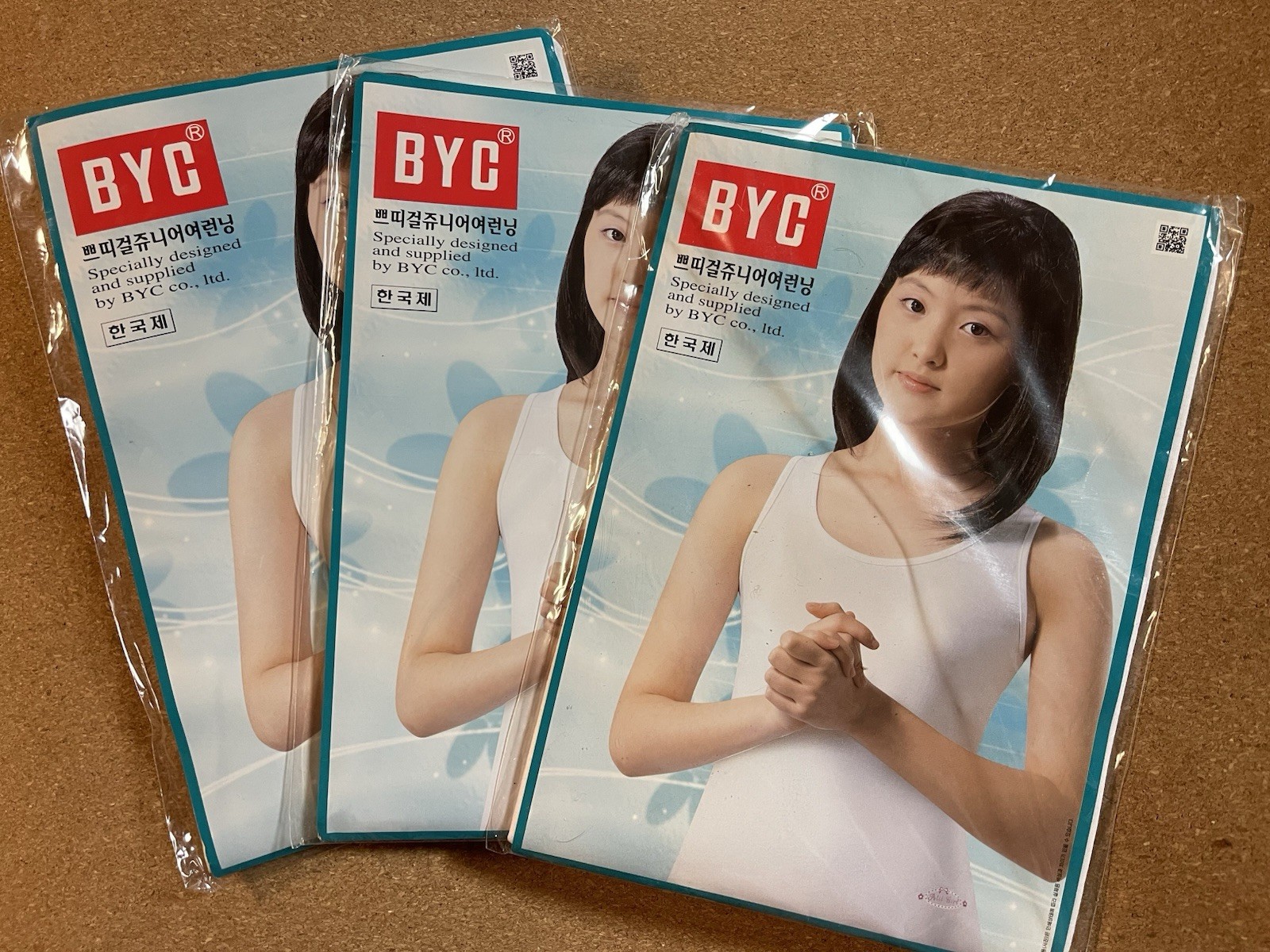 LOT 3 BYC Petite Small 100% Cotton Soft Relaxed Sweat Absorption Underwear Top