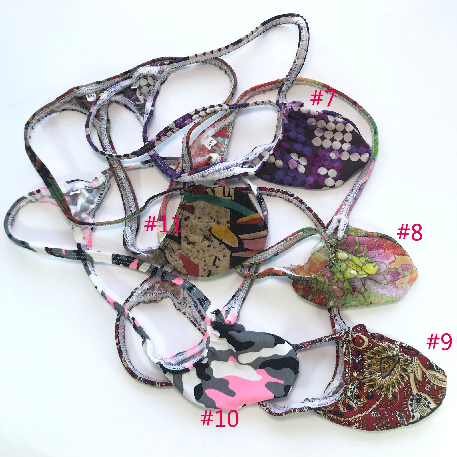 K403 P Sexy Mens String Thong Grape Smugglers Contoured Pouch more options