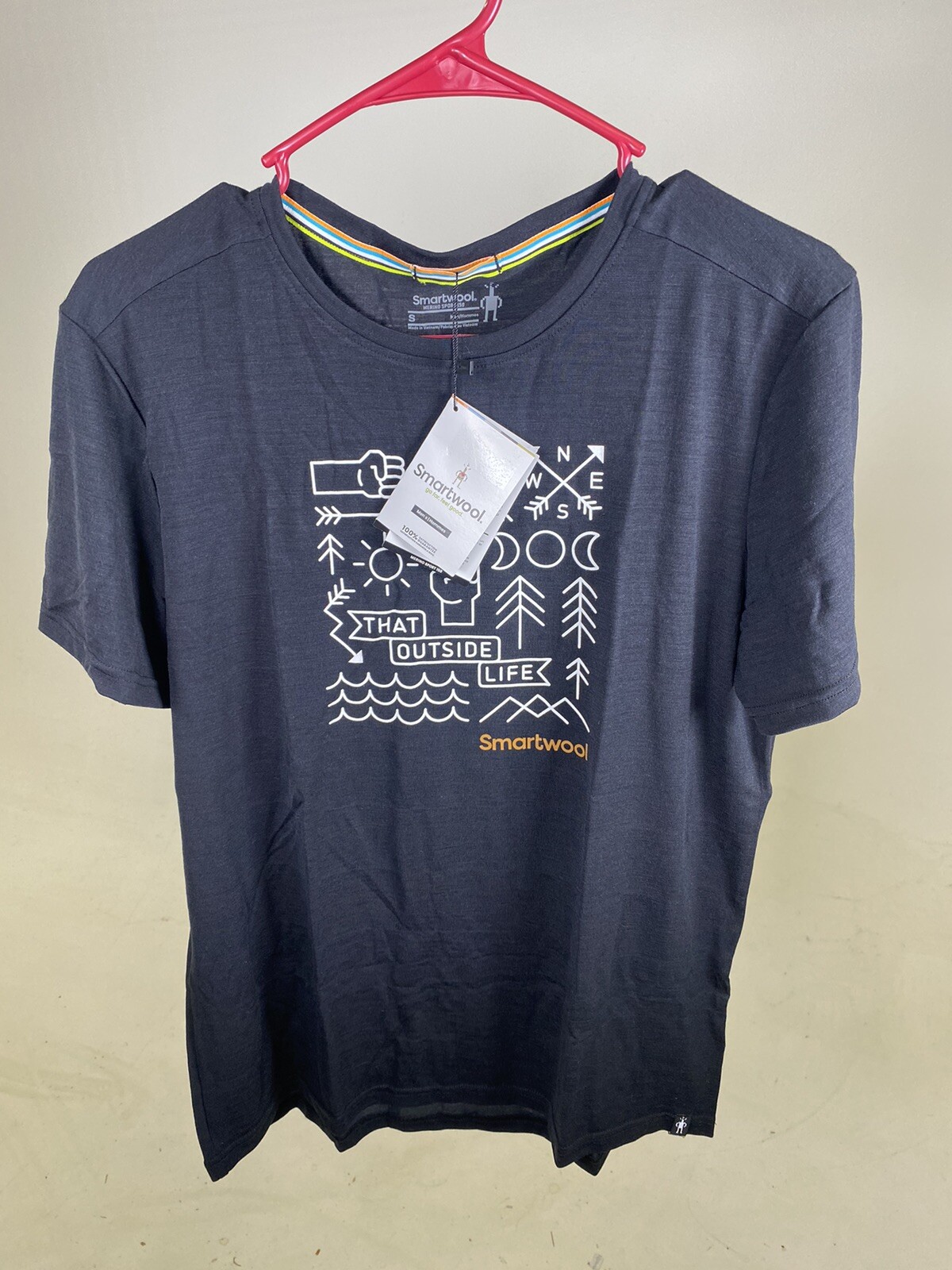 Smartwool Sport 150 Short Sleeve Men’s Graphic T Sizes – S, M, L, XL, XXL – NEW